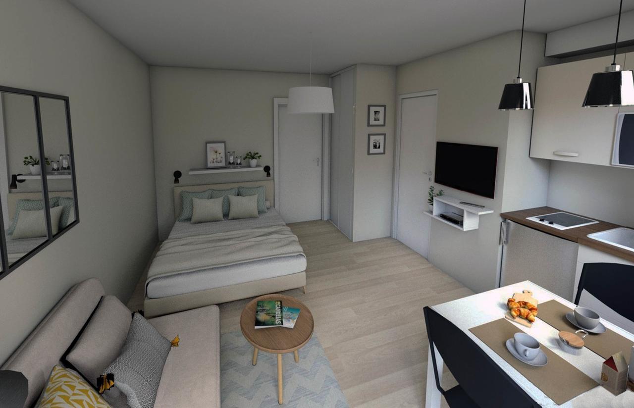 Studio Premium Toulouse Basso Cambo Meteo France Apartment Luaran gambar